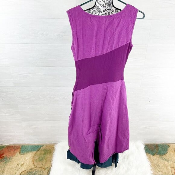 Matilda Jane Ekaterina Grape Linen Blend Midi Dress - Picture 6 of 8